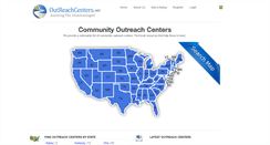 Desktop Screenshot of outreachcenters.net